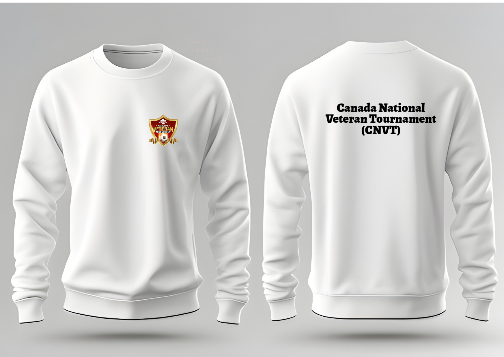 CNVT Crewneck Sweatshirt — White