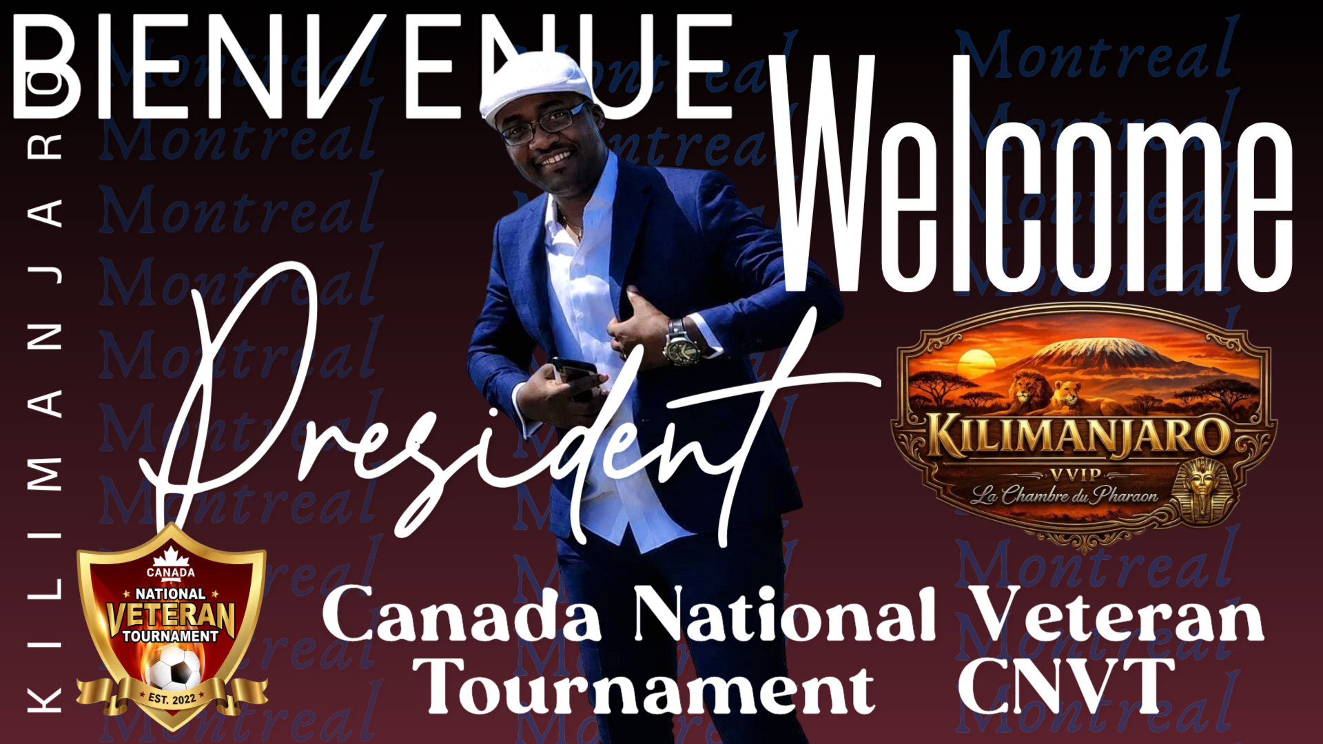 President Aime Tours Montreal's Four CNVT Clubs